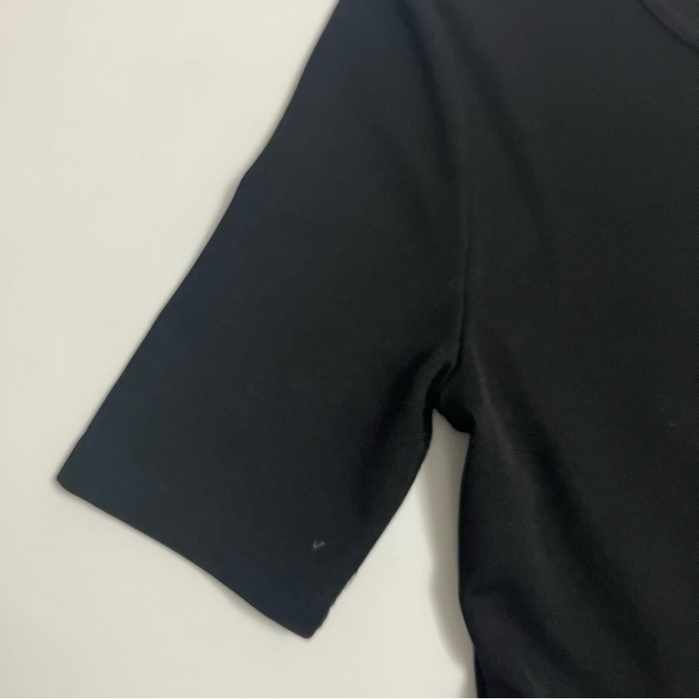 MINKPINK black textured babydoll dress - Picture 2 of 7